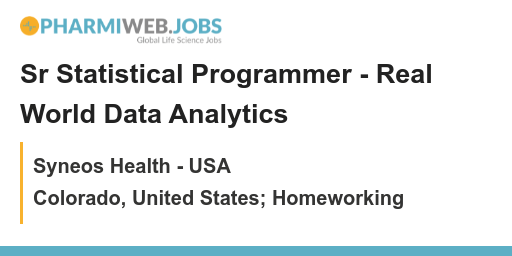 PharmaNews_Jobs's tweet image. Sr Statistical Programmer - Real World Data Analytics - zpr.io/2CRrYge2z3MF

Calling all #StatisticalProgrammers! Join our innovative team and help us develop Real World Data Analytics. Apply now for the Sr Statistical Programmer role and make a difference! #DataAnalytics