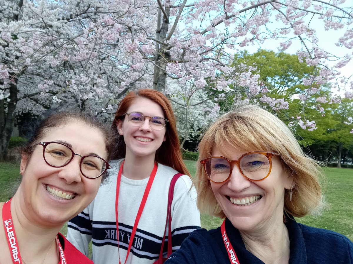 We are in Japan at the #imgc2023! Great conference! Enjoying the cherry blossom season with friends and colleagues from the International Mammalian Genome Society <a href="/IMGS_news/">Mammalian Genome Soc</a>