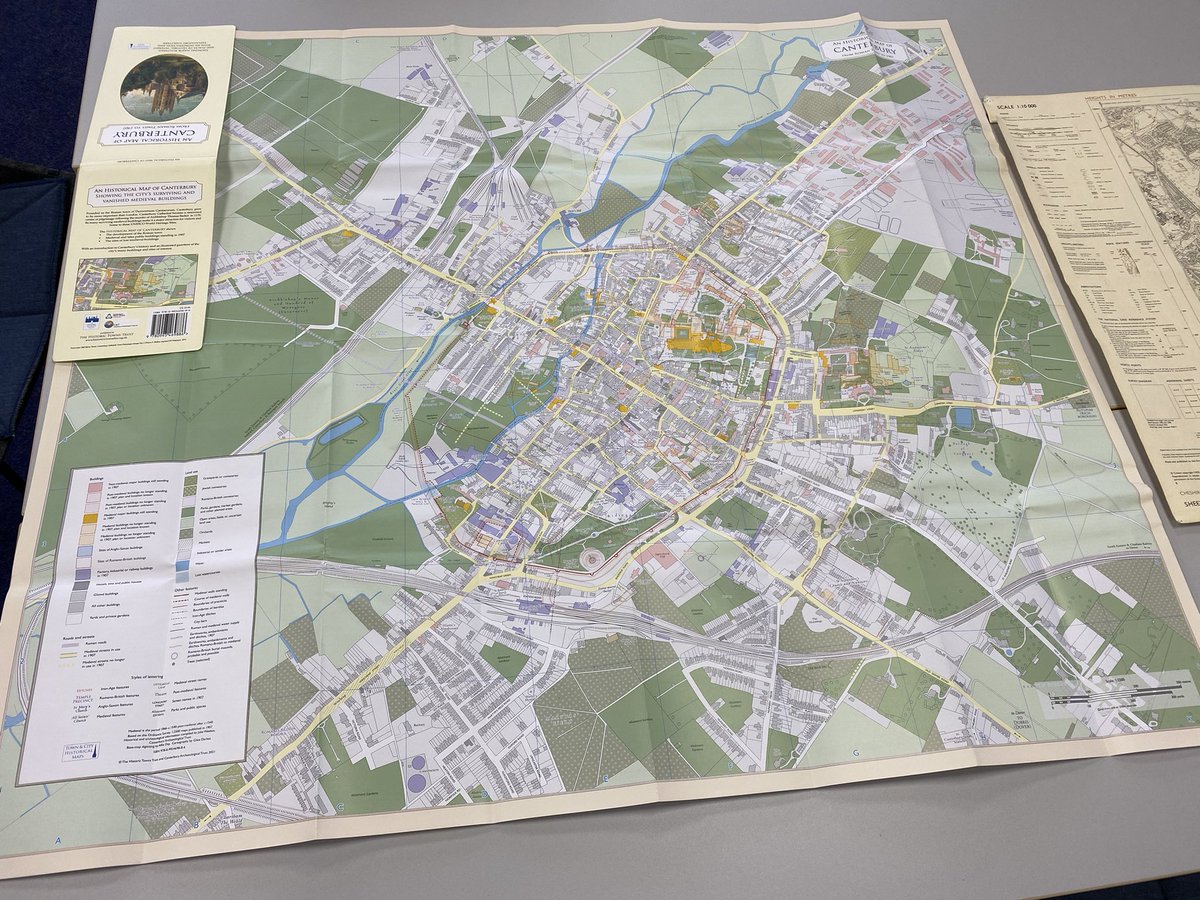 DrThomasPickles's tweet photo. Very excited: on our second year @HistArchChester @uochester experiential learning project we are creating the text and illustrations for an @hist_towns Historical Map of Chester using @VCH_London Chester volumes and work by @PCarrington01 amongst others! @profkdlilley https://t.co/FEXTpFeBtN