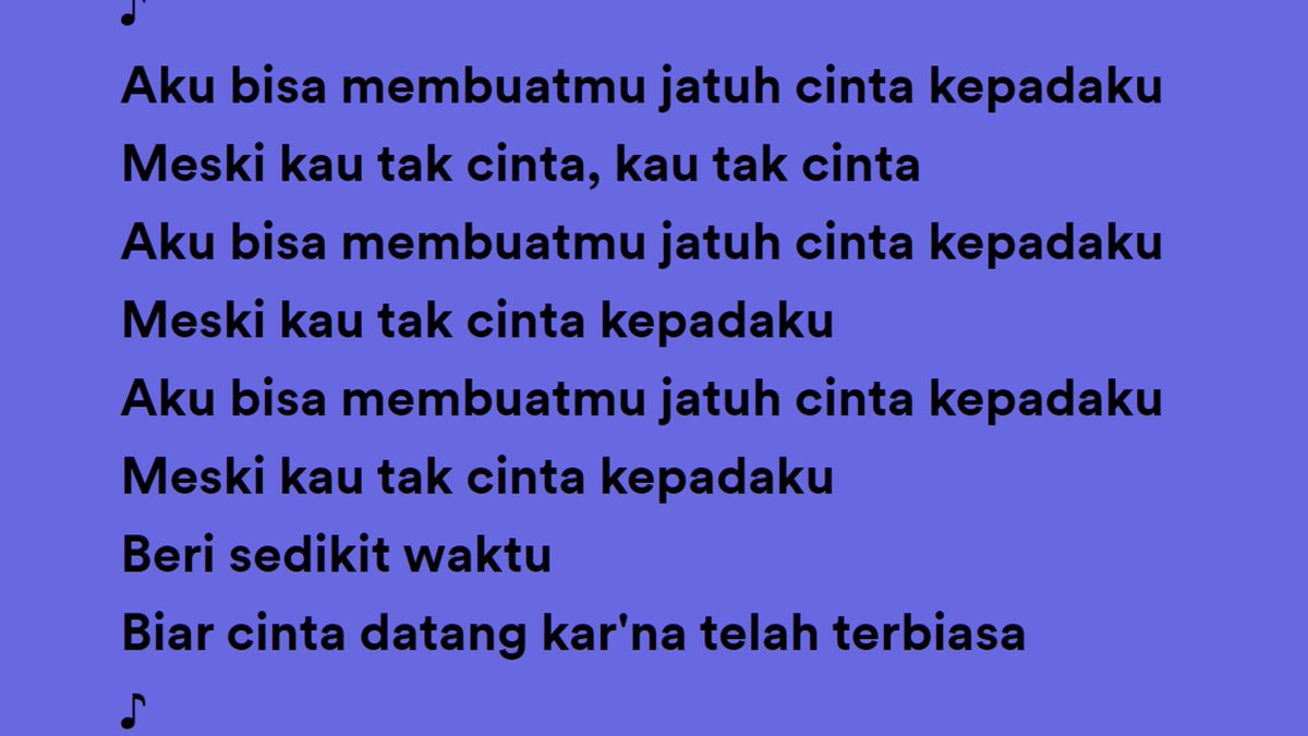 apa maksud Dewa 19 mengulang lirik ini sampe 3x? apa??