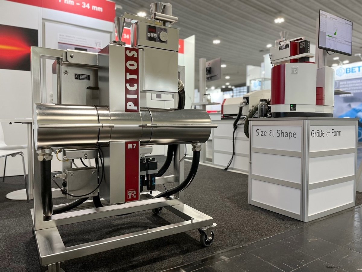 Sympatec_GmbH's tweet image. Today is the last day of the #SOLIDS in Dortmund. Our team is excited to introduce you to our modular particle measurement instruments for lab and process at booth B26-4. #Sympatec #ParticleSizing #BulkMaterials #ProcessControl #Schüttgut