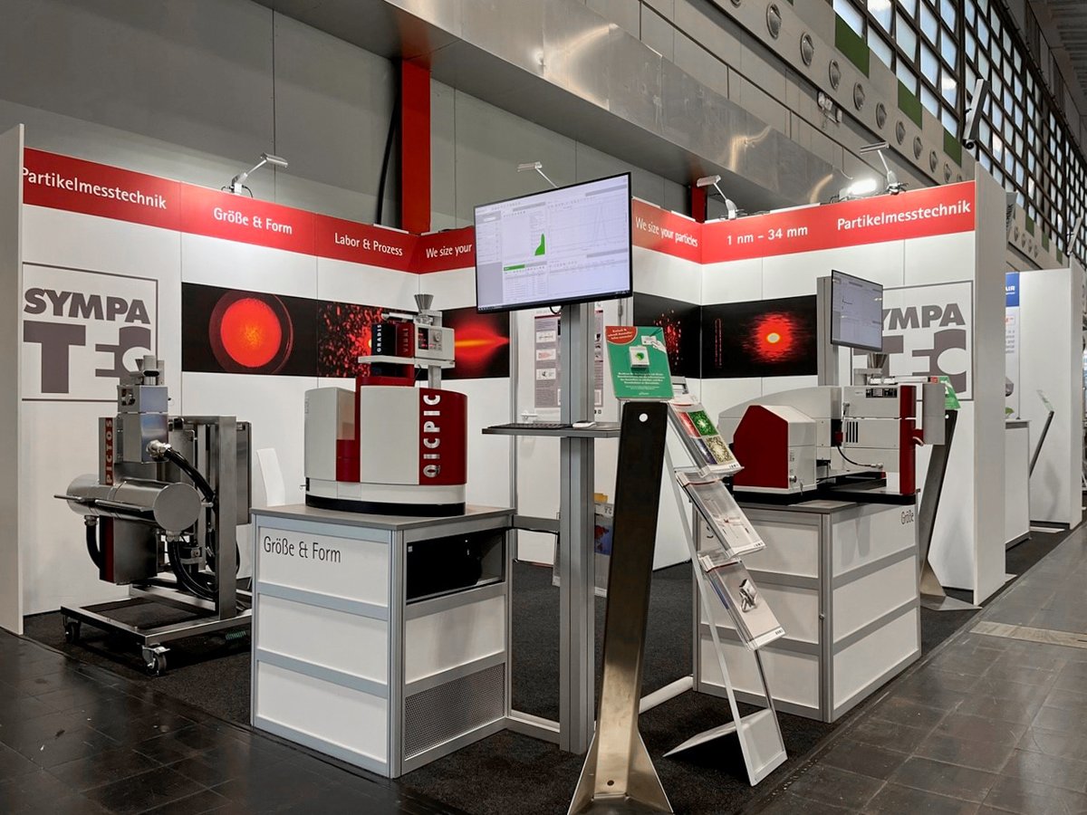 Sympatec_GmbH's tweet image. Today is the last day of the #SOLIDS in Dortmund. Our team is excited to introduce you to our modular particle measurement instruments for lab and process at booth B26-4. #Sympatec #ParticleSizing #BulkMaterials #ProcessControl #Schüttgut