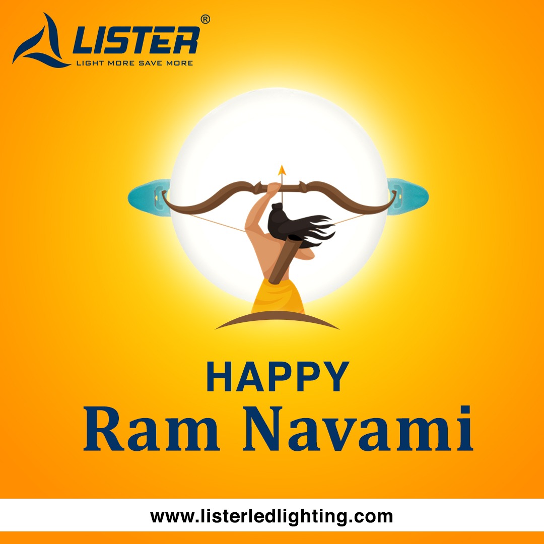 Listerledlights's tweet photo. समस्त भारतवासियो को Lister Lighting परिवार की ओर से राम नवमी की हार्दिक शुभकामनाएँ | #RamNavami
#RamMandir #ramnavmi2023 #ramnavmispecial #ramnavmifestival
#listerlighting #listerled #ledlighting #archtiects #lightingworld https://t.co/lfWh73zEq6
