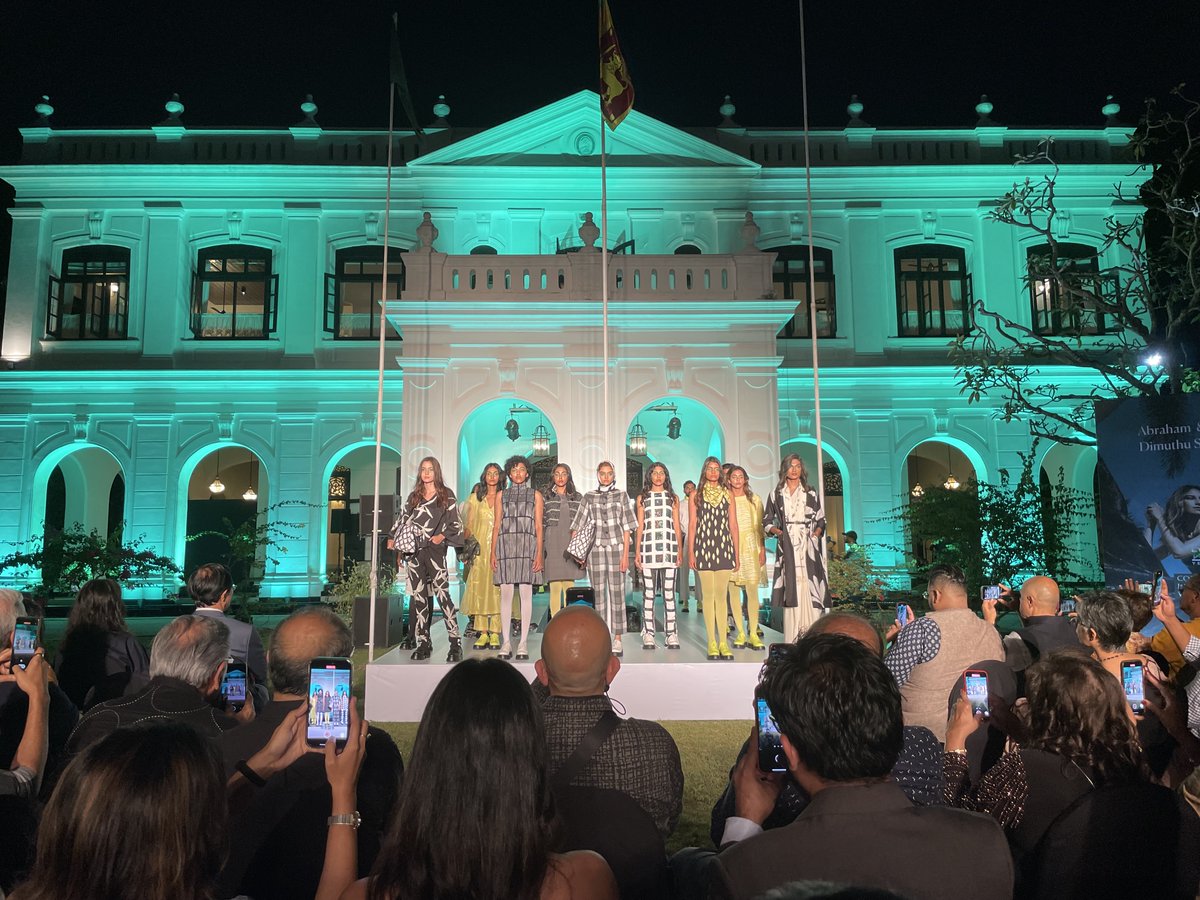 Catch the magic! <a href="/colombofw/">Colombo Fashion Week</a> 2023 opens with show-stopping designs by <a href="/abrahamthakore/">Abraham & Thakore</a> (India) &amp; Dimuthu Sahabandu (SL)! As the official online retail partner, <a href="/DarazGroup/">Daraz Group</a> is proud to support the South Asian fashion industry! #darazsrilanka #fashionrevolution