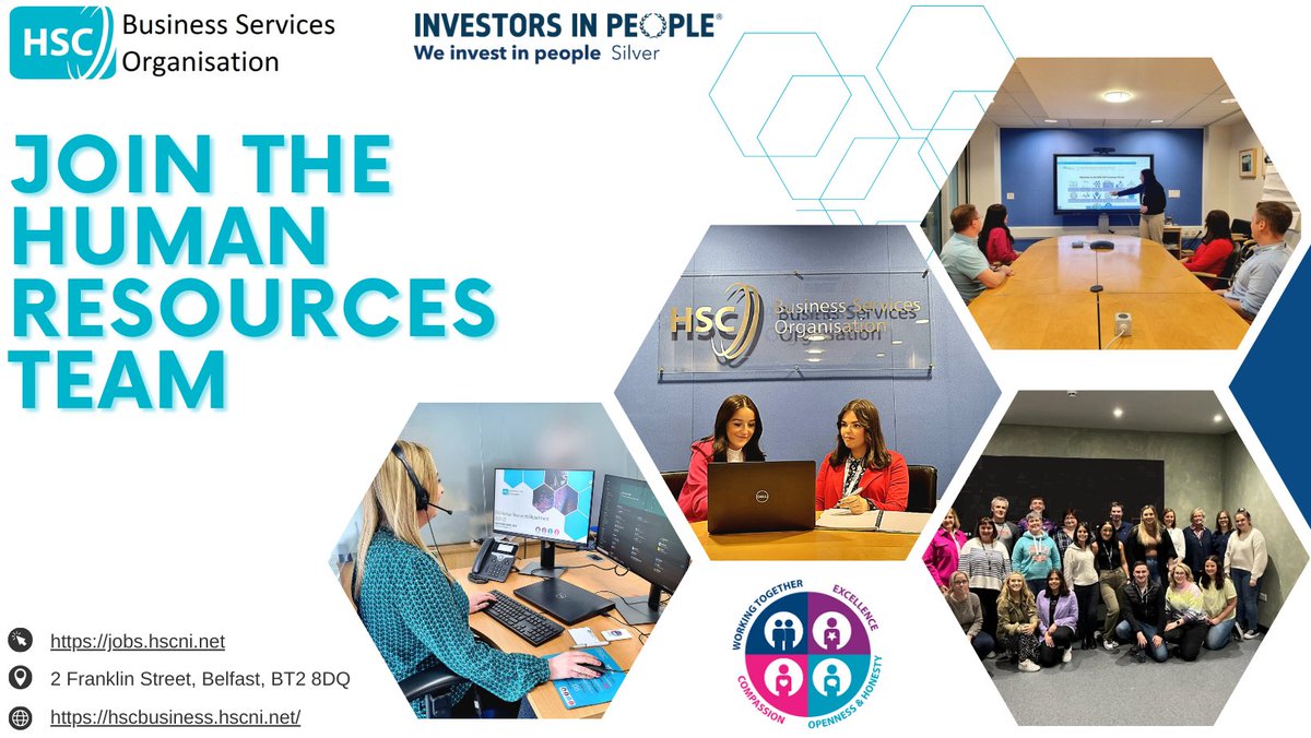 📢 Interested in a job in HR? Why not check out some of our new exciting opportunities in BSO! We have a new Band 7 HR Business Partner position that you may be interested in. Click here to find out more: ➡️jobs.hscni.net/Job/26267/bsoh…