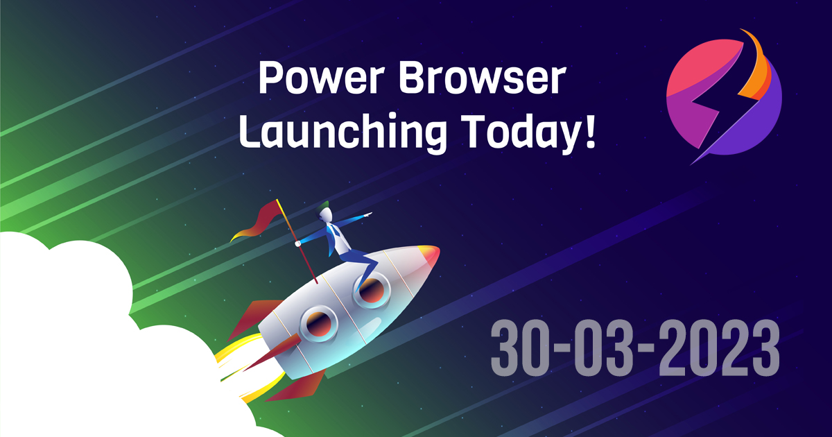 PowerBrowser's tweet photo. 🚀 Ready to blast off into a world of fast browsing? Powerbrowser is here to take you there! 🌎Desktop Version Launching today, join the excitement!
#powerbrowser #powertoken #launchtoday #PowerbrowserLaunch #FastBrowsingFun https://t.co/xe4uEDuT0d
