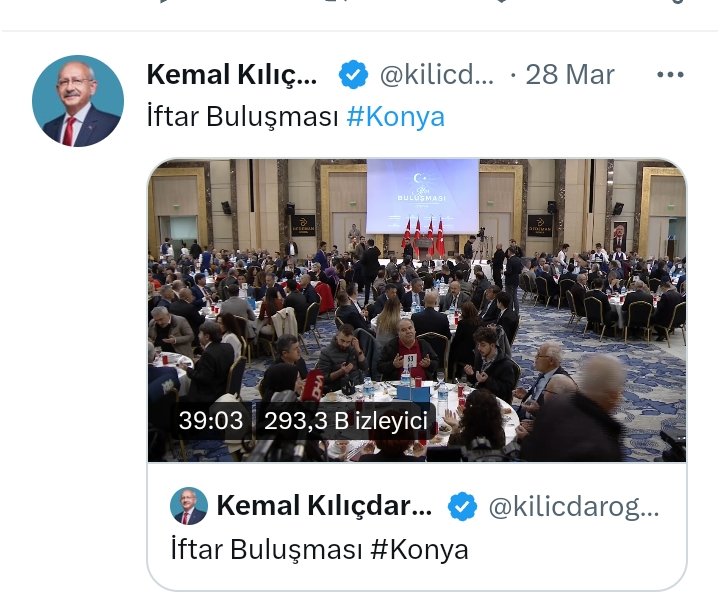 Çay kahve kuru pasta eşliğinde sohbet ardından akşam iftarı nerede yapacağız siyaseti.
Ya olduğunuz gibi görünün yada göründüğünüz gibi olun 
Milletin Adamı <a href="/RTErdogan/">Recep Tayyip Erdoğan</a> Yine kazanacak 🇹🇷✋