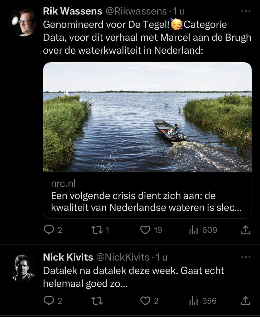 Vaart dat bootje door de data-Lek? <a href="/Rikwassens/">Rik Wassens</a> @NickKivits