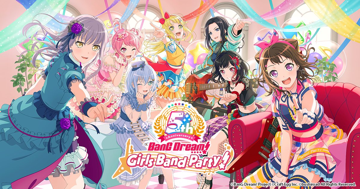 BanG Dream! GBP on X: To celebrate BanG Dream! Girls Band Party