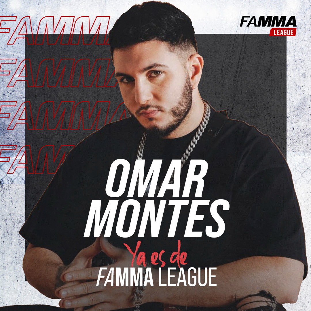 No necesita carta de presentación. <a href="/omarmontesSr/">Omar Montes</a> ya es de FAMMA League 🔥🥊 #SoyDeFAMMALeague