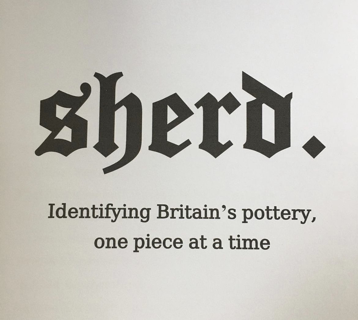 mudlarkanna's tweet photo. New #Book Alert! Not long now until the great and lovely Richard Hemery (@thames_pottery on instagram) releases his great and long awaited book #Sherd - all you ever need to ID your #finds! Will alert you once it's ready to purchase... #pottery #mudlarking #thames https://t.co/43wzPOnZAq