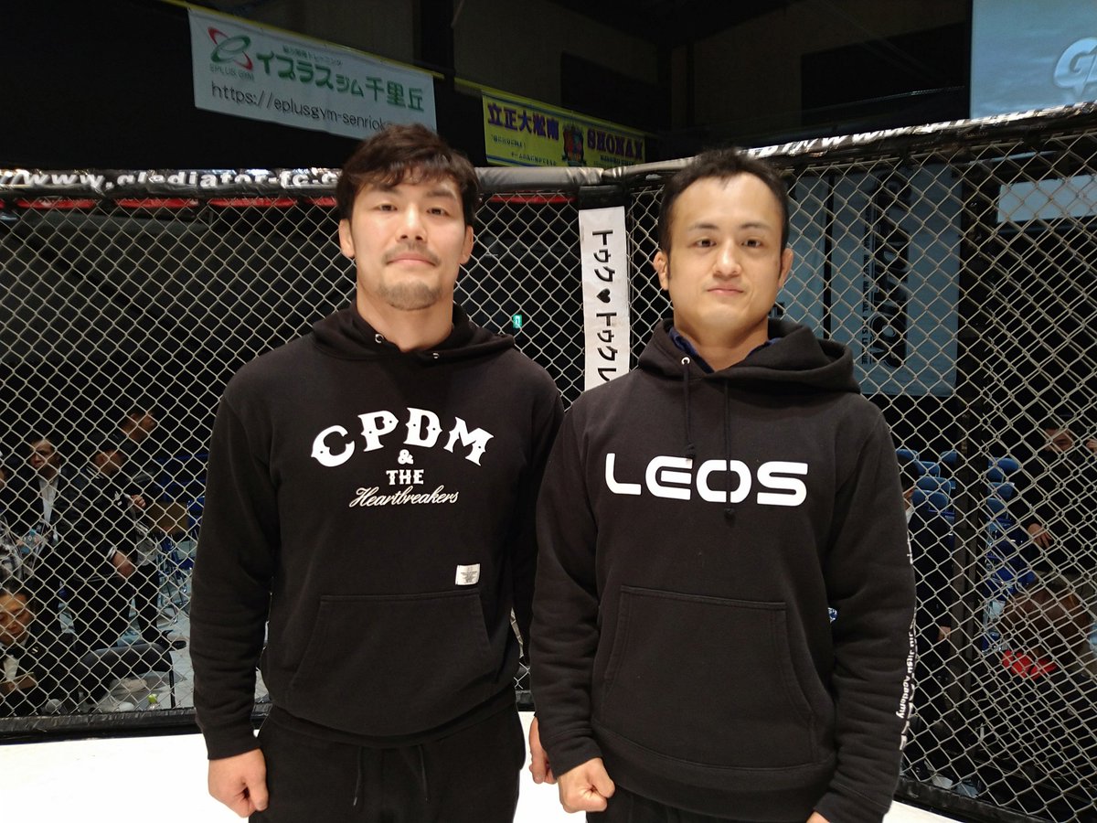 Nobushige_Egi's tweet photo. 高校時代の柔道部の先輩と共にプロの舞台で戦うなんて、当時は夢にも思わなかった。
今は東京と山口でお互い所属は違えど、世羅先輩の活躍はいつも刺激になってます。
@tomoshigesera
#GLADIATOR021
#PROGRESS https://t.co/78DTiayZkq