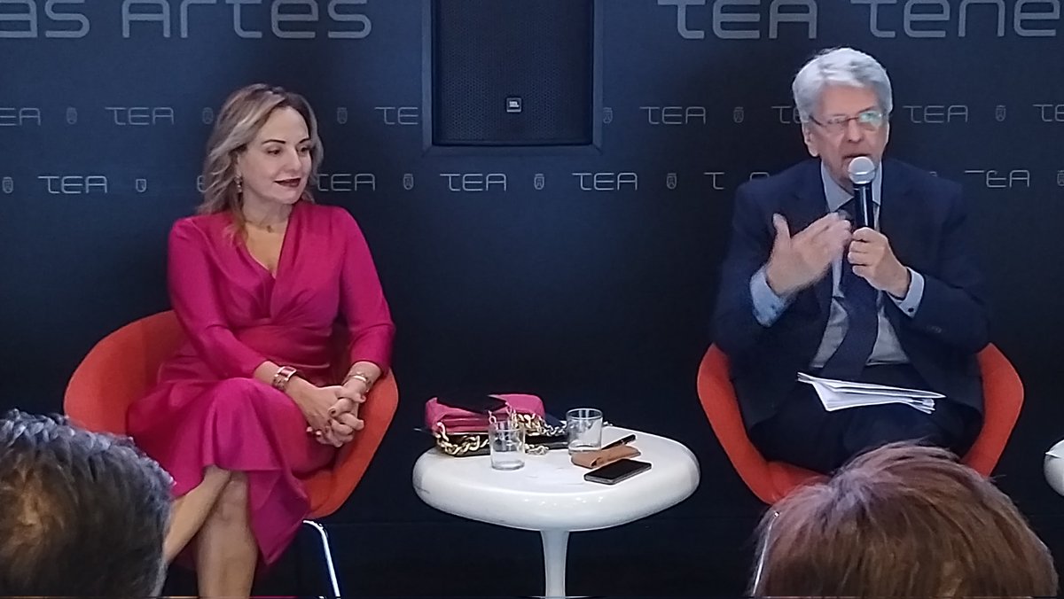 angelgs's tweet photo. "El @CabildoTenerife y el @CCNCERT se merecen una felicitación por esta trayectoria y estabilidad"
Julio Pérez Hernández @AdmPcasGobcan https://t.co/FVDGaZkVNT