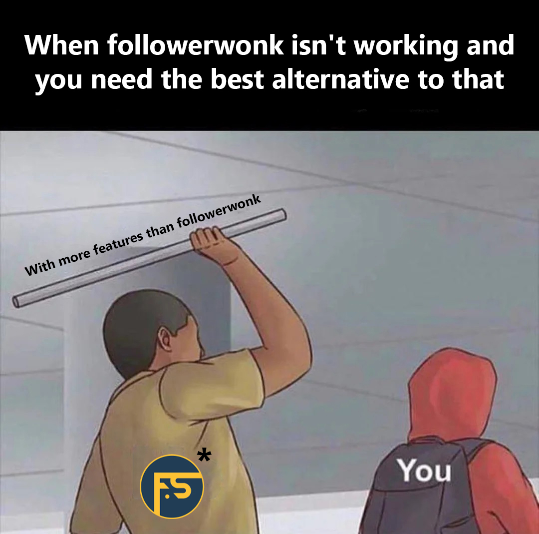 SearchFollower's tweet image. ❌Followerwonk isn&apos;t working... Don&apos;t worry we got your back.

Enjoy all capabilities of #Followerwonk with FollowerSearch tool.

Best Twitter Analytics tool that helps you to SearchBios, Sort, Analyze, and Compare any public Twitter account.

 #twittertool #Followersearch