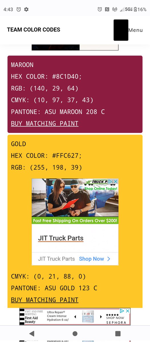 WallyOwi30's tweet image. Thursday 🎉

teamcolorcodes.com/arizona-state-…

#asu #hexcodes #microsoftexceltraining