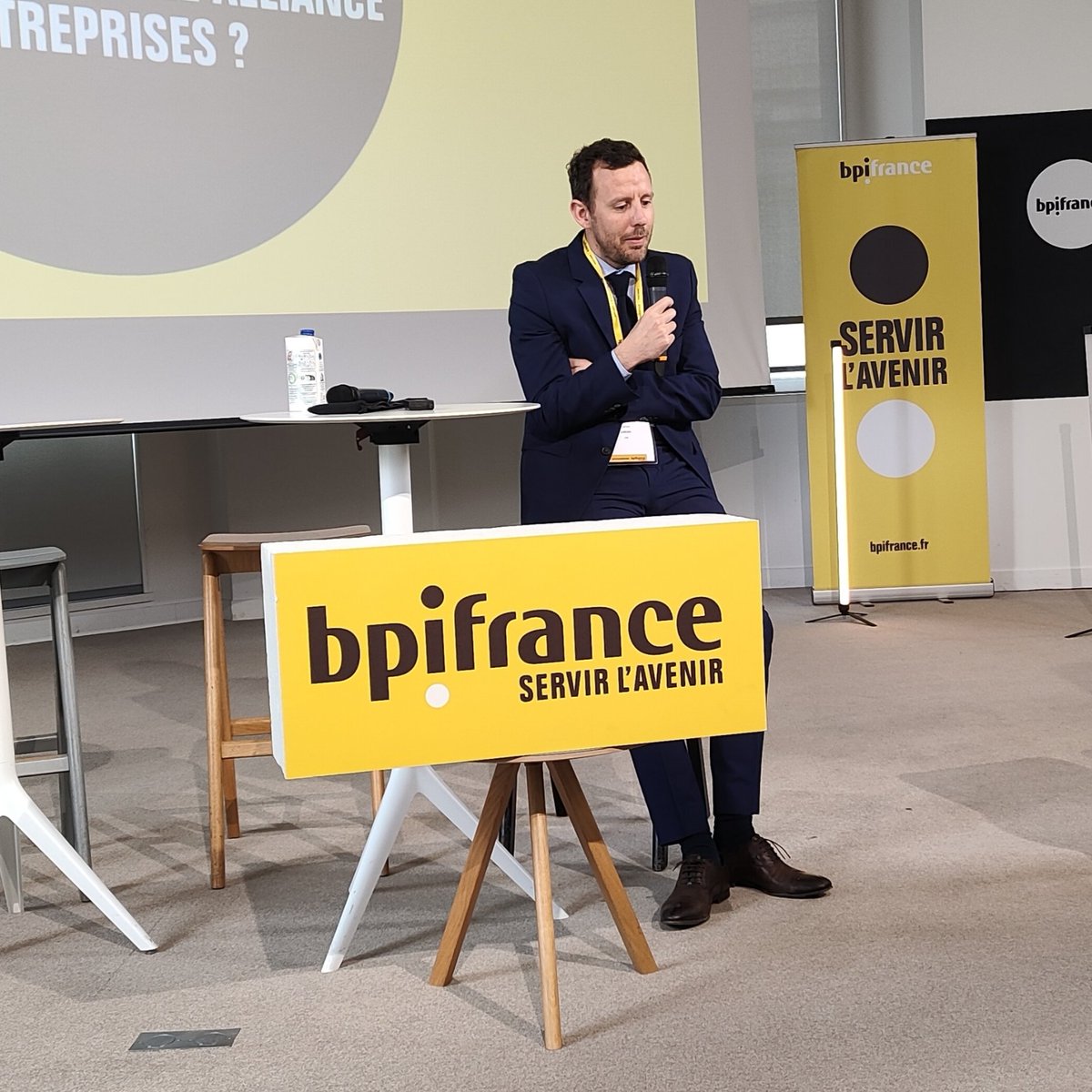 Bpifrance's tweet photo. Intervient ensuite @landais_camille sur les enjeux des politiques publiques et de leur évaluation en France 👇 https://t.co/a3fCCqr92B