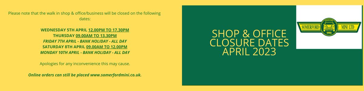 Somerford Mini Ltd (@somerfordmini) on Twitter photo 