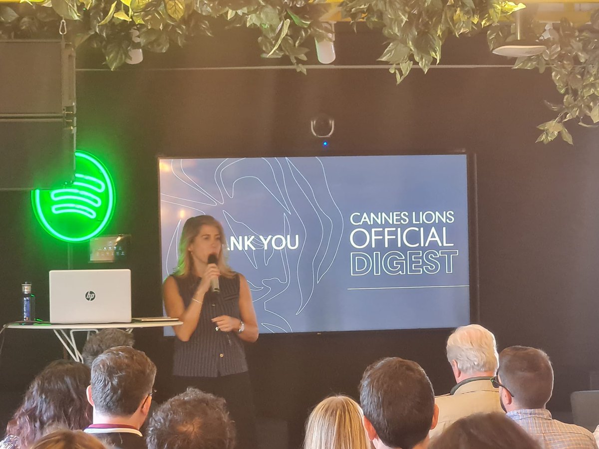 Time for our discussion on #creative #YoungTalent

With <a href="/MrSimonCook/">Simon Cook</a> <a href="/Cannes_Lions/">LIONS | The Home of Creativity</a>, <a href="/iProspectESP/">iProspect Spain</a> <a href="/SpotifySpain/">Spotify Spain</a> <a href="/FutureBrandMAD/">FutureBrand Madrid</a> <a href="/CrisBarbosaT_/">Cristina Barbosa</a> (<a href="/OgilvyES/">Ogilvy Spain</a>) and <a href="/Di_Trolio/">Alejandro Di Trolio</a> (@cheilspain)

<a href="/kikasamblas/">kika samblas</a>, our Partner &amp; Managing Director, moderates

#LIONSinSpain23