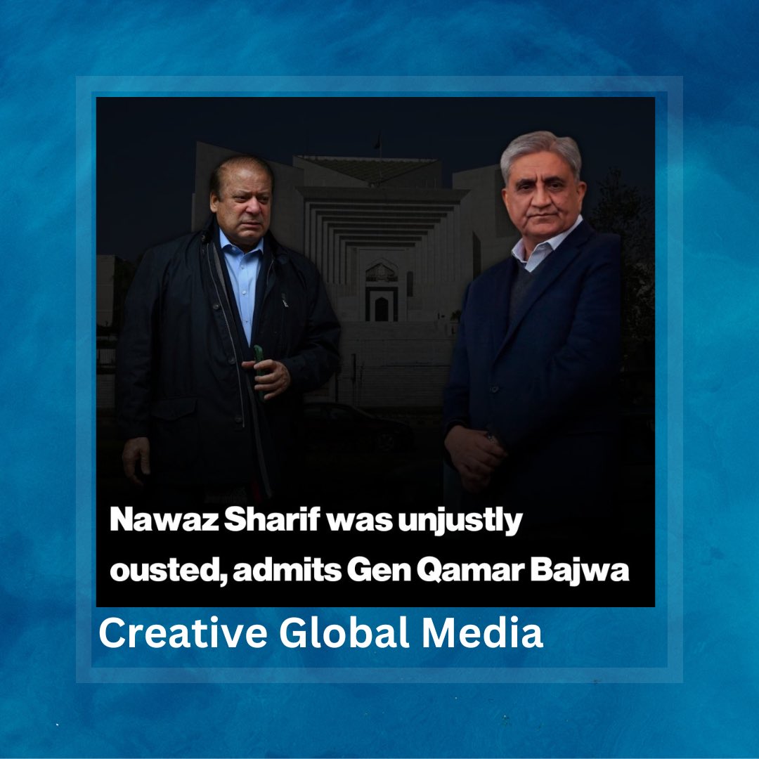 CGMediaPvt's tweet photo. Former COAS Gen (retd) Qamar Javed Bajwa had a long and frank discussion with senior journalists and bureaucrats during which he covered in detail the personality of #PTI chairman Imran Khan, his politics, his government, and the relationship of the army with his government. https://t.co/BfVEXrK3Wq