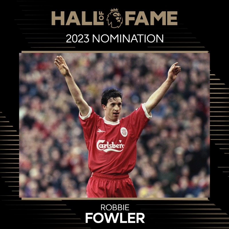 LFC's tweet photo. The @PremierLeague has today announced the latest nominees for its Hall of Fame. ⤵