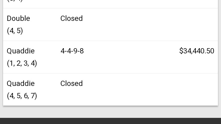 Ian96431938's tweet image. 34k #quaddie struck at geraldton hope you got a piece 👑👑👑👑👑👑👑👑👑