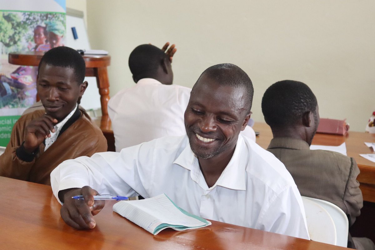 kisoboka_africa's tweet photo. #HappeningNow DAY 3: All smiles๐ in session one about power & leadership #HappyLeaders https://t.co/G68JaGQiFA