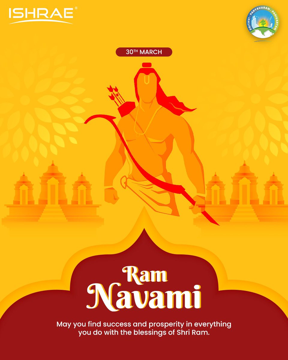 ishraehq's tweet photo. May you find success and prosperity in everything you do with the blessings of Shri Ram!
#ramnavami #ramnavami2023 #festivities #festive #hvacr #ishrae #ishraechapters #ashrae #iamishrae #myishrae https://t.co/Wf5q9xD6Xs