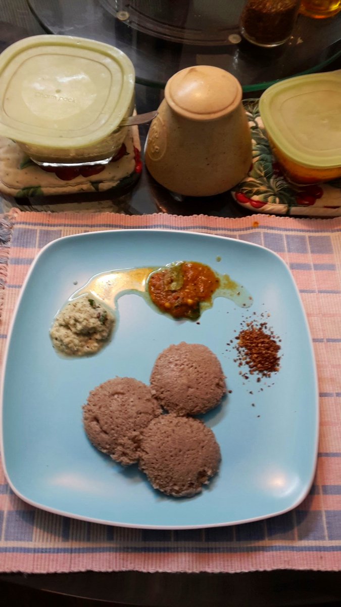 ndcnn's tweet photo. Idling away! Some batter power on #WorldIdliDay .. from Thatte idli to Ramassery idli to home made ragi idli to millet idli served at @TheLeelaHotels #idli #foodappreciation #bestbreakfast https://t.co/HYMQ92Mvmt
