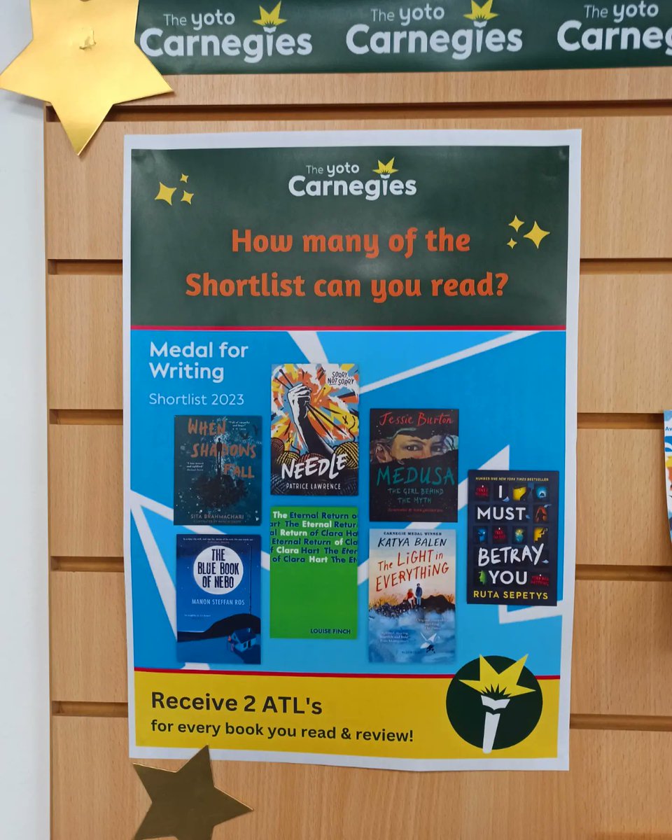 In the process of forming our #2023carnegieshadowinggroup ! 

If your son is in F2/F3 and would like an extra challenge or motivation to read for pleasure, just let him know he can still sign up to the Shadowing of the 2023 Carnegie Book Award 🏅

 <a href="/carnegiemedals/">The Carnegies</a>