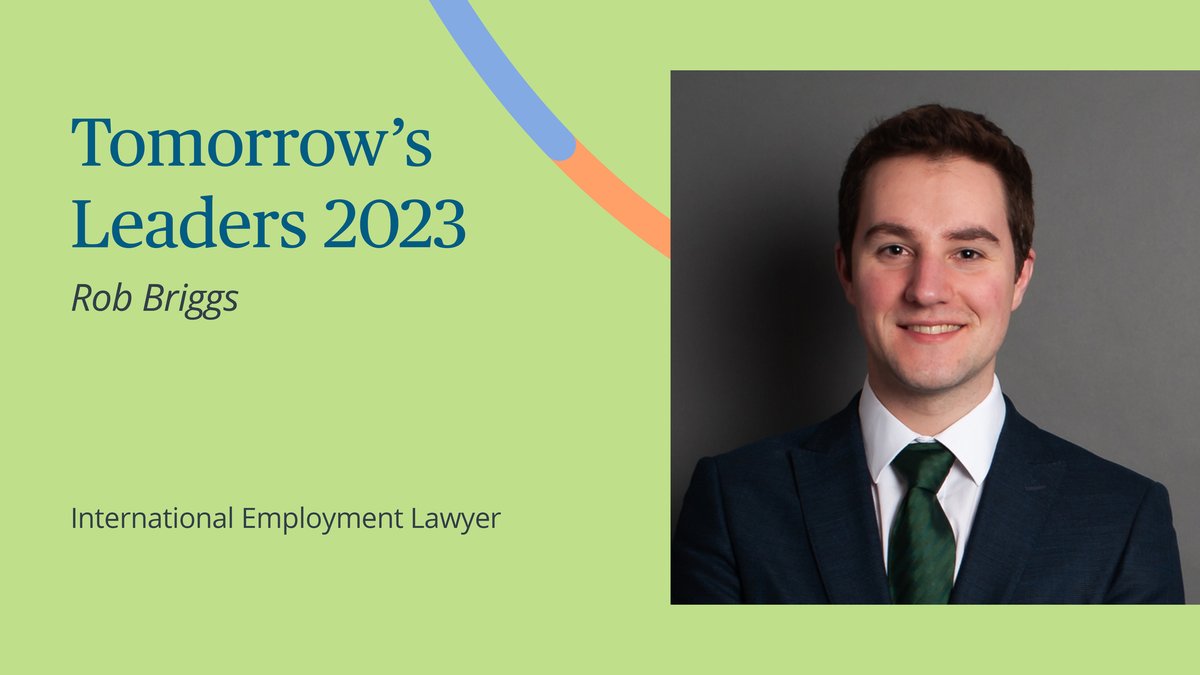 Congratulations to <a href="/twobirds/">Bird & Bird</a> Employment Senior Associate Rob Briggs for being listed in Tomorrow's Leaders 2023 by <a href="/IEL_reports/">International Employment Lawyer</a>! Read the full survey here: 2bird.ly/3TXmTEI