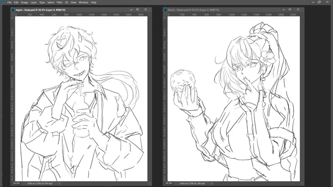 Im back from Ozine fest con and doing commission lol 