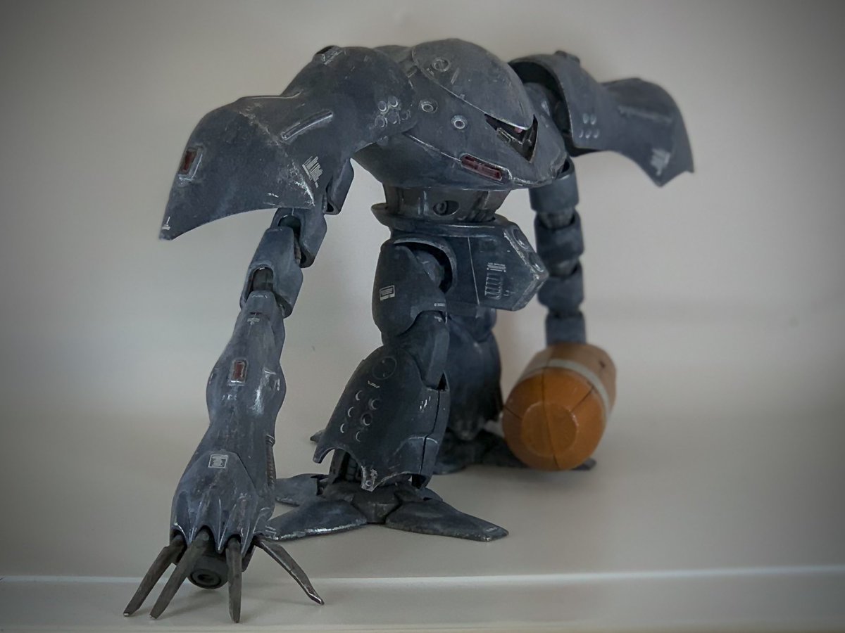 takmix441's tweet photo. #ガンプラ
#ハイゴッグ

移動発表前に完成させた
(;｀;Д;´)ｾﾞｪｾﾞｪ…

ガイアカラーエボブラック
ガイアカラーミッドナイトブルー
ウェザリングカラーマルチホワイト https://t.co/OcxJBLqwlJ