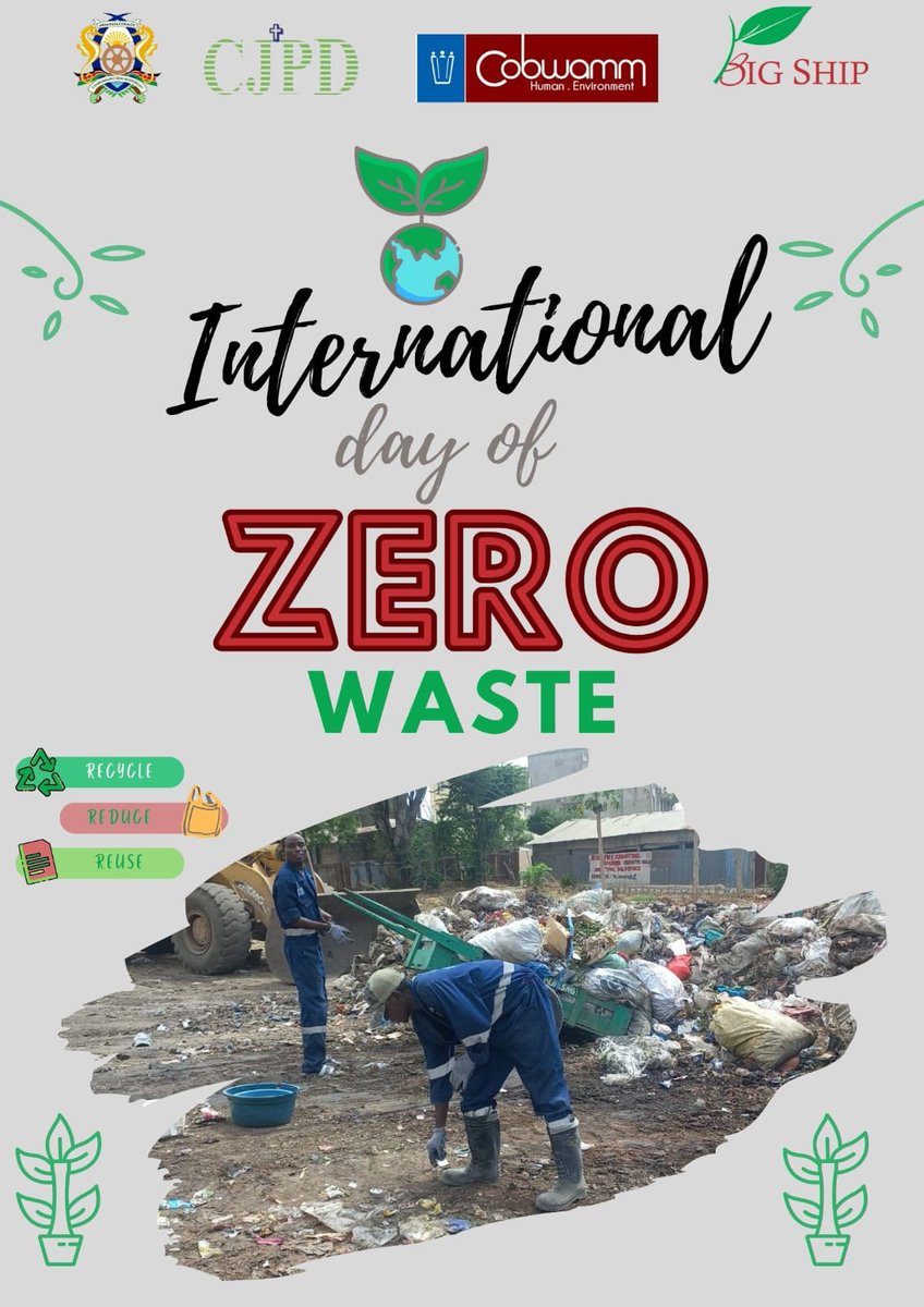 boscojuma's tweet photo. #InternationalDayofZeroWaste means we be cognisant of the sustainable, environmentally sound practices of minimizing and managing waste. 
#SDG12
#SDG11
#ZeroWasteDay
@stef https://t.co/OnOg3EU8ND