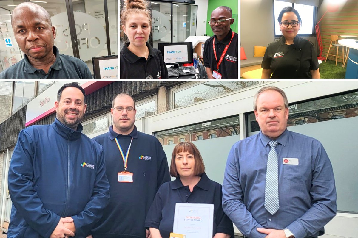 As National Cleaning Week continues, we would like to thank some more of our excellent cleaning colleagues. Michelle, George, John, Elizabeth and Ann-Marie consistently go above and beyond in their roles to deliver outstanding service. Read more -> ow.ly/ZcJ050NuFMM