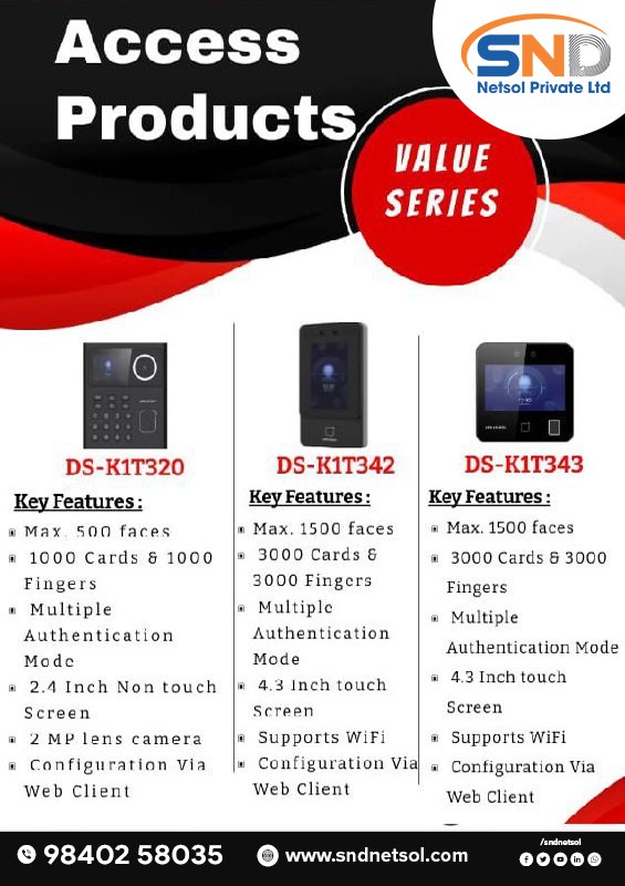 SNDNetSol's tweet photo. SND NETSOL provides the comprehensive solutions in the field of Telecom, Power, Safety and Security Solutions.

📞 +91 9080764321
🌐 https://t.co/uvFIZzSFEP

#sndnetsol #telecommunication #telecoms  #securityservices #cctv #homeautomation #accesscontrol #securitysystem https://t.co/WWbJuxV4FU