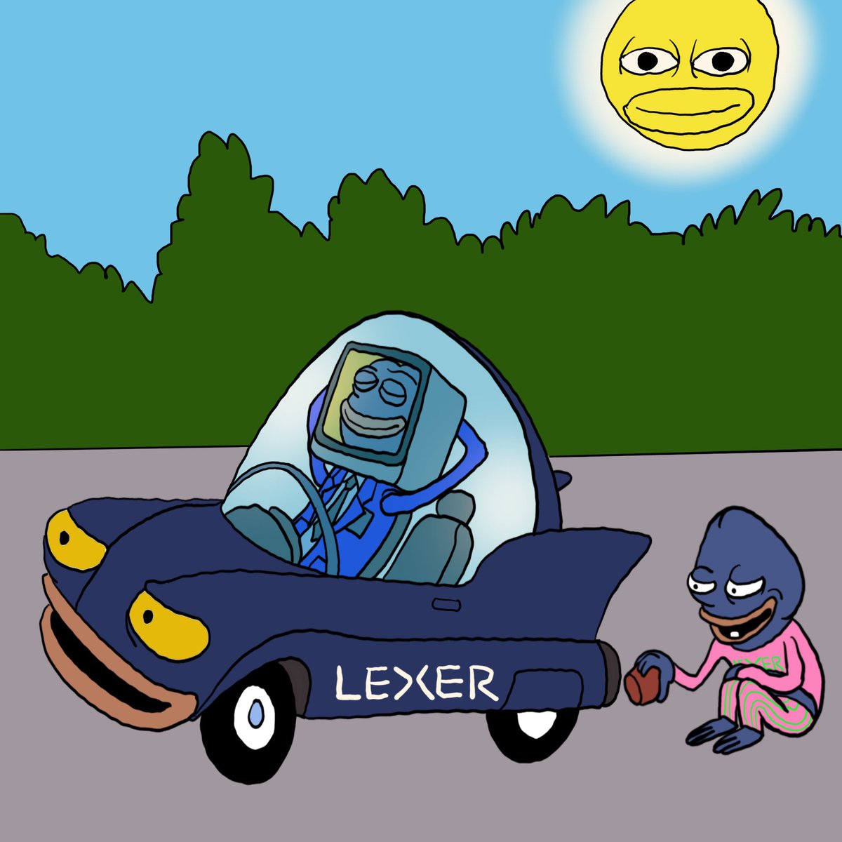 lexermarkets's tweet photo. The "CAR" is launching soooon.. 🏎️🏎️

This time we are with @crew3xyz for claiming your Proof Of Being Early! ☺️ 

That's nothing stronger than LEXER family! 🚀🚀

To claim the POBE👇
https://t.co/CB0SVDqPcv https://t.co/z7EGnBWU0l