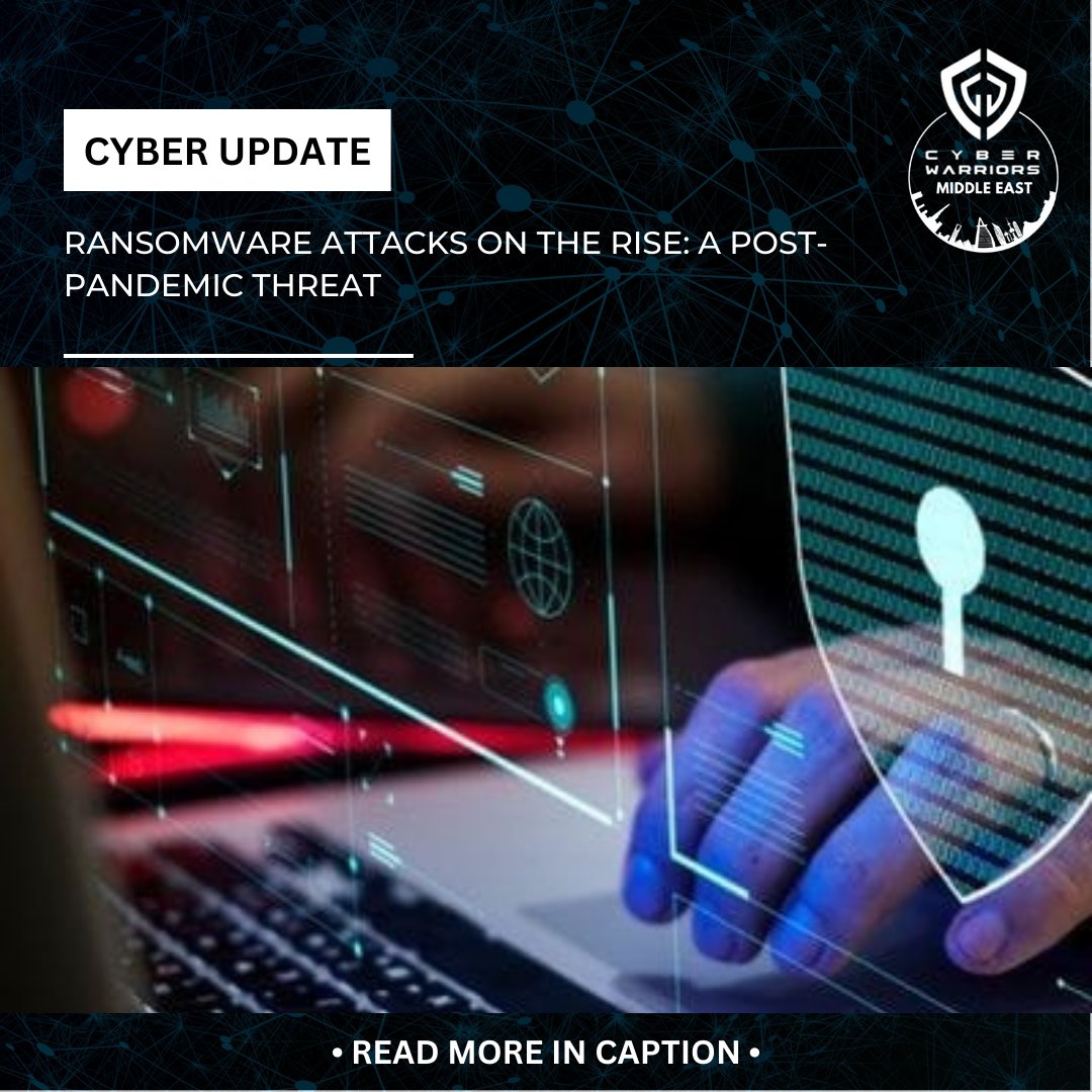 cyberwarriorsme's tweet photo. Ransomware Attacks on the Rise: A Post-Pandemic Threat.
Read here https://t.co/UECtmnzWMb
#metasploit #windows #zomber #boom #python #keylogger #cybersecurity #infosec #computerscience #computerengineering https://t.co/QQcIctBfR2