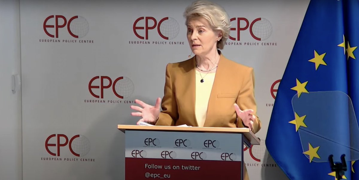 CnctingEurope's tweet photo. "In just 10 years #merics has developed a unique expertise in analysing the political, economic and social trends in China"

@vonderleyen on our partner @merics_eu at the @epc_eu.

Watch her address live here: 
https://t.co/nKB39Xnzx3 https://t.co/OQvq1DGL6j