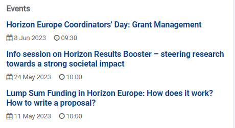 🗓️ 🆕Webinarios sobre #HorizonteEuropa organizados por <a href="/EUScienceInnov/">EU Science & Innovation 🇪🇺</a> <a href="/HorizonEU/">Horizon Europe 🇪🇺</a> en mayo y junio.

💡 Consulta la información en el apartado de eventos de nuestra web: horizonteeuropa.es/eventos  x.com/HorizonteEurop…