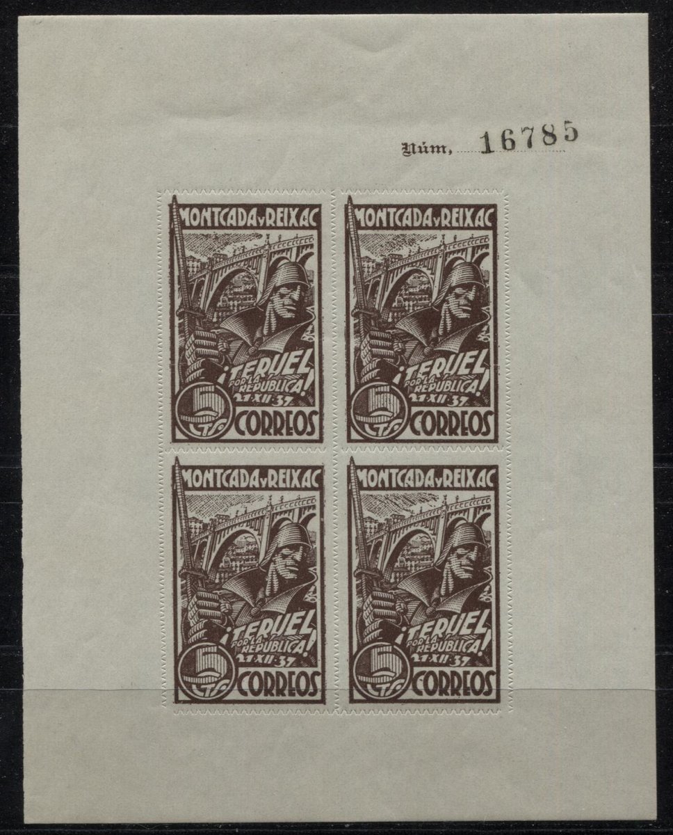 colectalia's tweet photo. Also, seldom seen sheets, commemorating the battle of Teruel:
https://t.co/zweStXzfXk https://t.co/1pPfnXuBO4