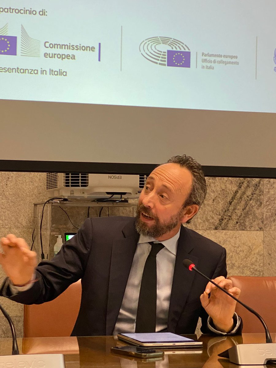 Ferrero_EU's tweet photo. Francesco Tramontin speaking at the Conference on Innovation &amp; Made in Italy with @Angi_tech and Italian Ministry for Enterprises. For Ferrero #innovation is the key to success. It means make clear and bold long-term business choices starting from the markets where we operate. https://t.co/HoOQJZGU1a
