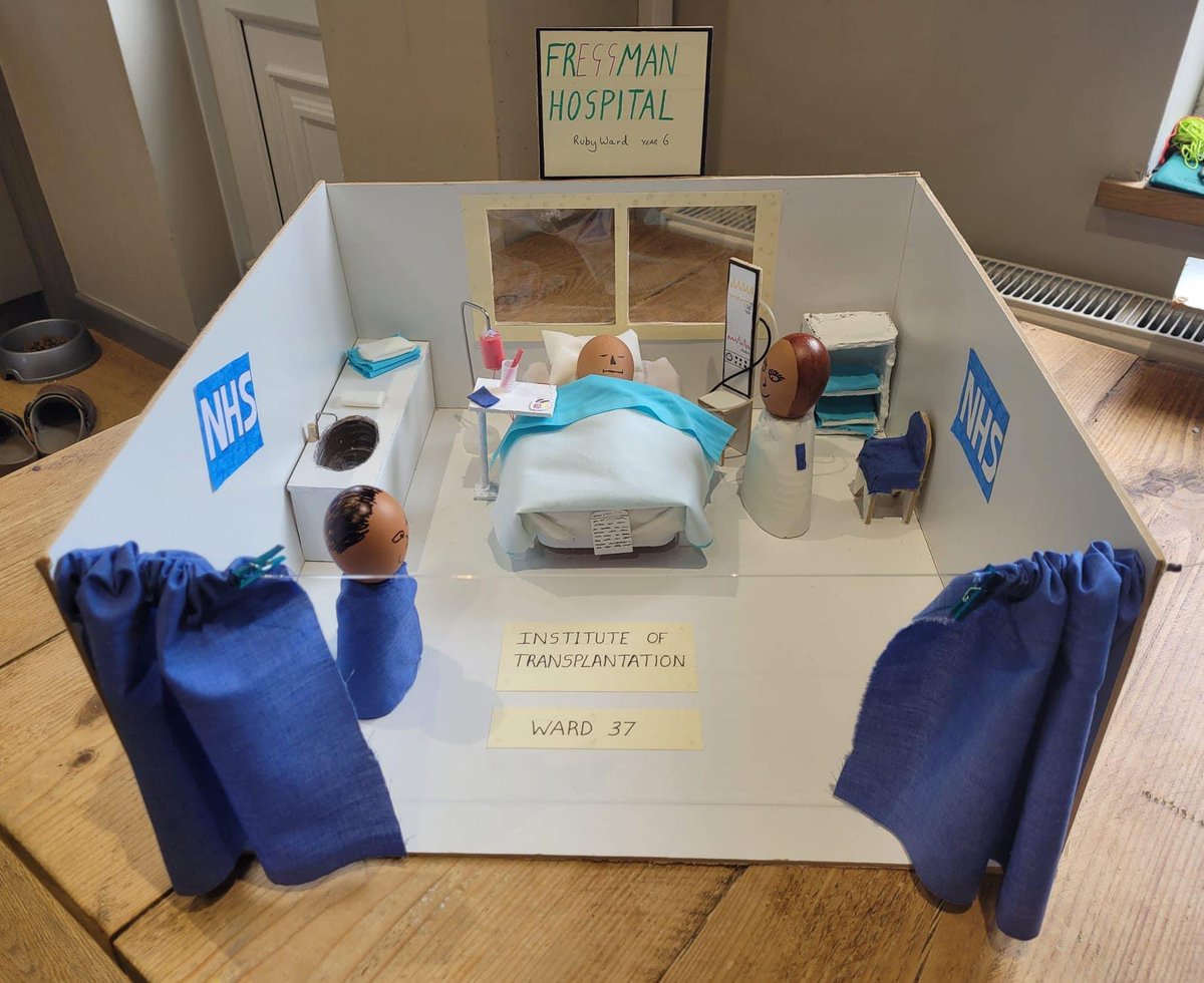 Ruby’s Easter egg competition for school, she wanted ward 37 as that’s where I first went before 38 but she said it’s everyone that looked after dad how nice <a href="/ward38_freeman/">Ward 38</a>