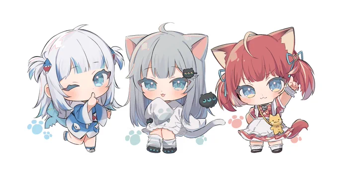 親子#gawrt #Nyaacho #karunyart 