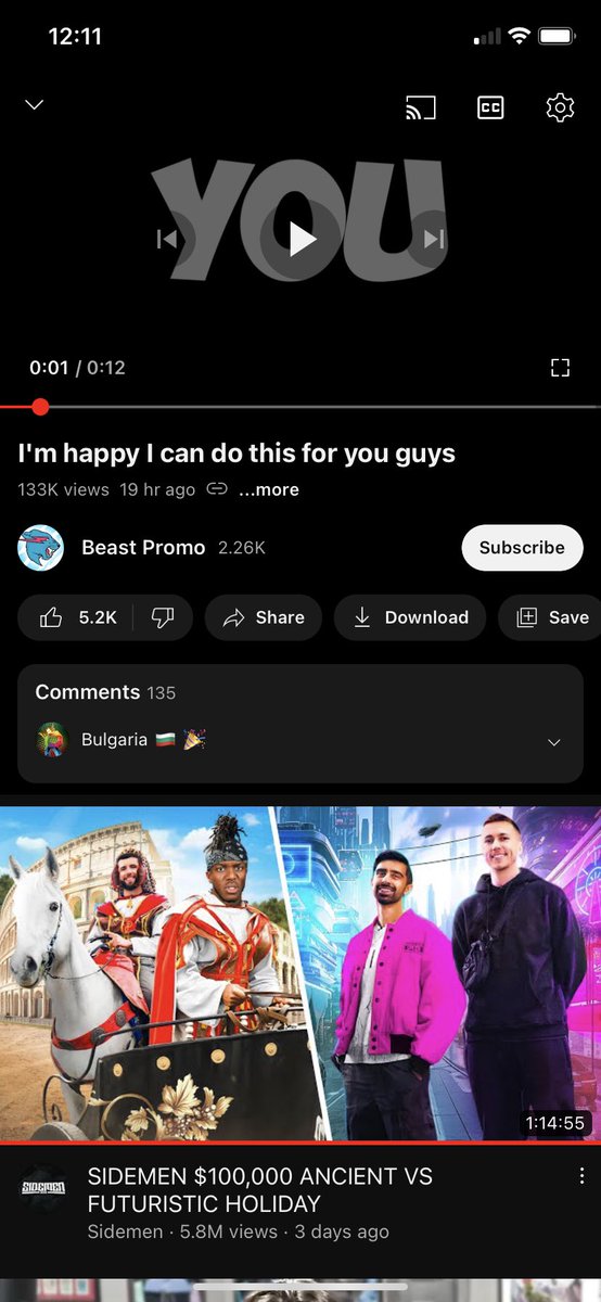 plaubg's tweet photo. @MrBeast Pretty sure this aint you and its an official ad on youtube scamming the youth. https://t.co/Mrw0PVsVzH
