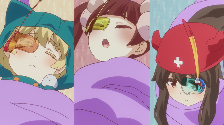 p91MJ3's tweet photo. 〈URAHARA 6話〉
 キャラデザも特徴的でかなり特異な拘束シーン https://t.co/8n739MWH9J