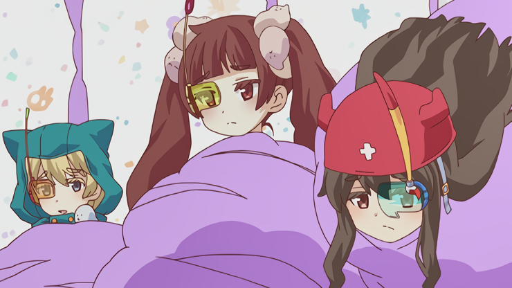 p91MJ3's tweet photo. 〈URAHARA 6話〉
 キャラデザも特徴的でかなり特異な拘束シーン https://t.co/8n739MWH9J
