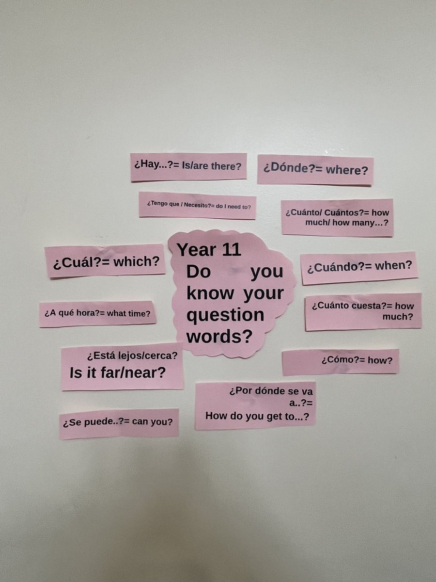 HHLanguages's tweet image. Displays are up, vocabulary testing in full swing…it’s the final push!! 

Wishing good luck to our Year 11s revising over the Easter break, we hope it is equal parts productive and restful! 📚 

#LanguageLearning #EasterHolidays #year11