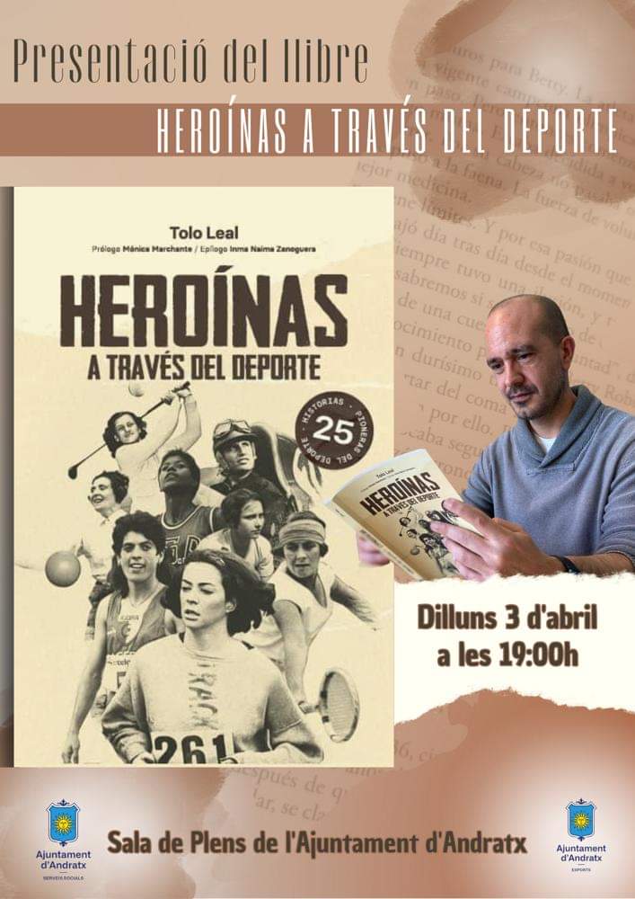 ToloLeal's tweet photo. Y casi sin creérmelo, este lunes presentamos 'Heroínas a través del deporte'.
Muchas gracias a todos aquellos y aquellas que lo han hecho posible.
¡Gracias! https://t.co/ccFLrySZLq