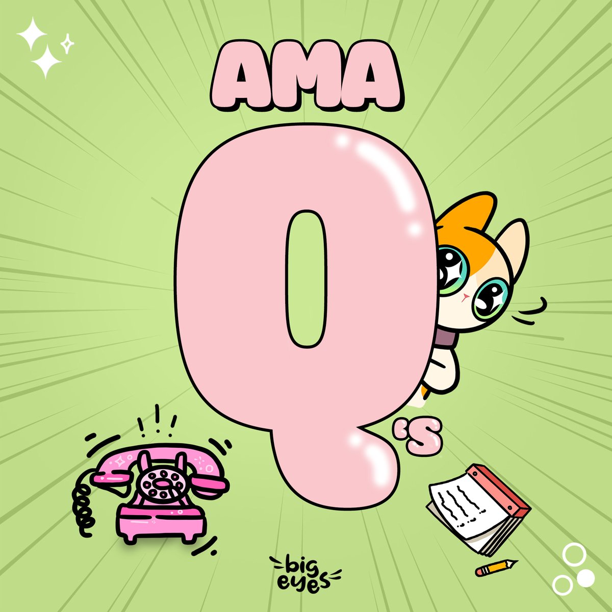 BigEyesCoin's tweet image. 📝#BigEyes will be hosting a Community AMA Session next Thursday April 6th on Telegram.📝

😺We would like to answer as many of your questions as possible, so please comment your Qs below.😺

Join our telegram: t.me/BIGEYESOFFICIAL

 #BigEyesCoin #CryptoCommunity #ETH