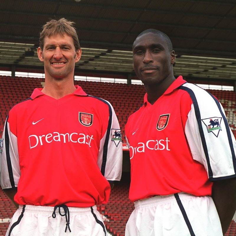 Arsenal's tweet photo. Arsène Wenger ✅
Thierry Henry ✅
Patrick Vieira ✅
Ian Wright ✅

Help select our next Gunner for the Premier League Hall of Fame 👇